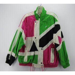 VTG Prince Jacket Large Tennis Performance Windbreaker Retro Logo 90s*